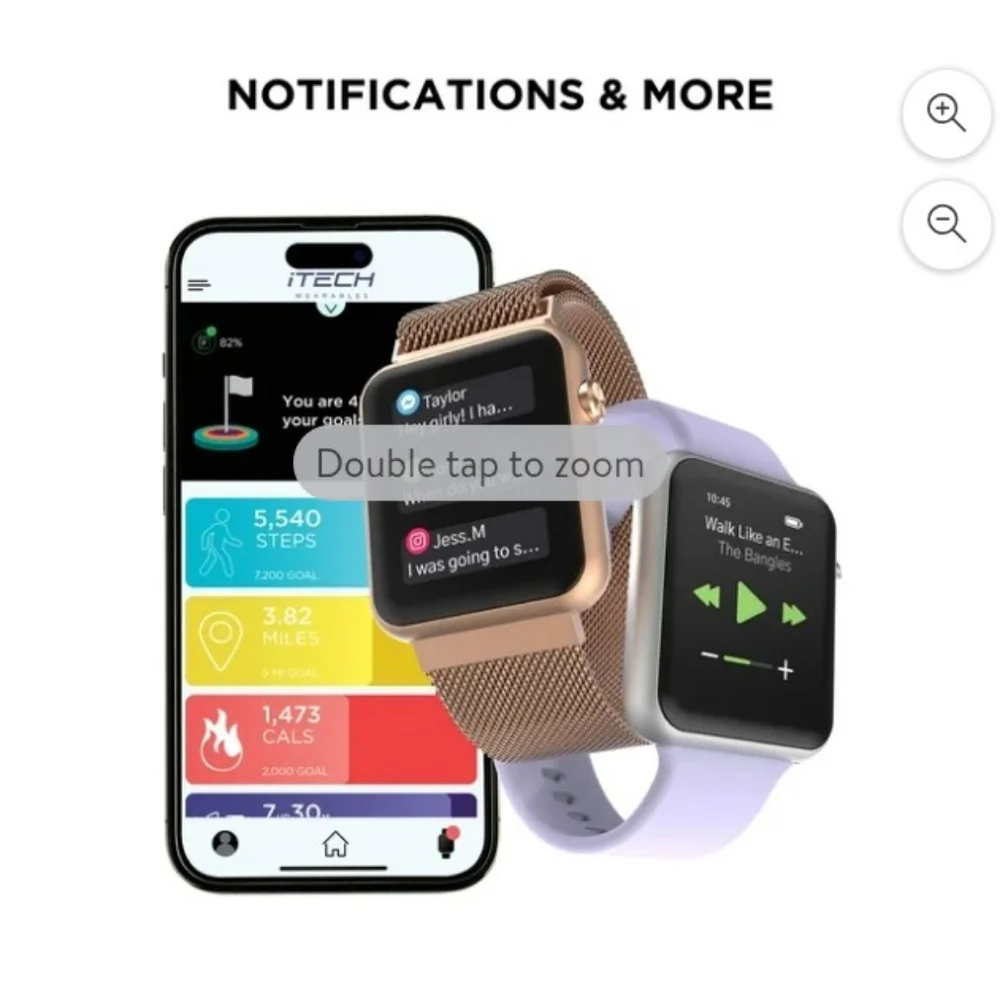 Itech Fusion 3 Smartwatch With Silicone Band